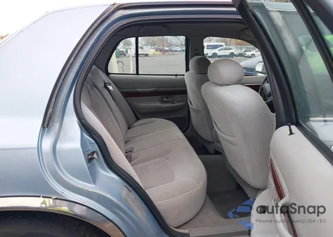 2000 Mercury Grand Marquis Ls из США, поврежденный, VIN 2MEFM75W9YX689276